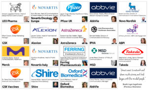 Pharma Comms Conference 27th November 2019 List Of Speakers, Novartis, Takeda, Merck, GSK