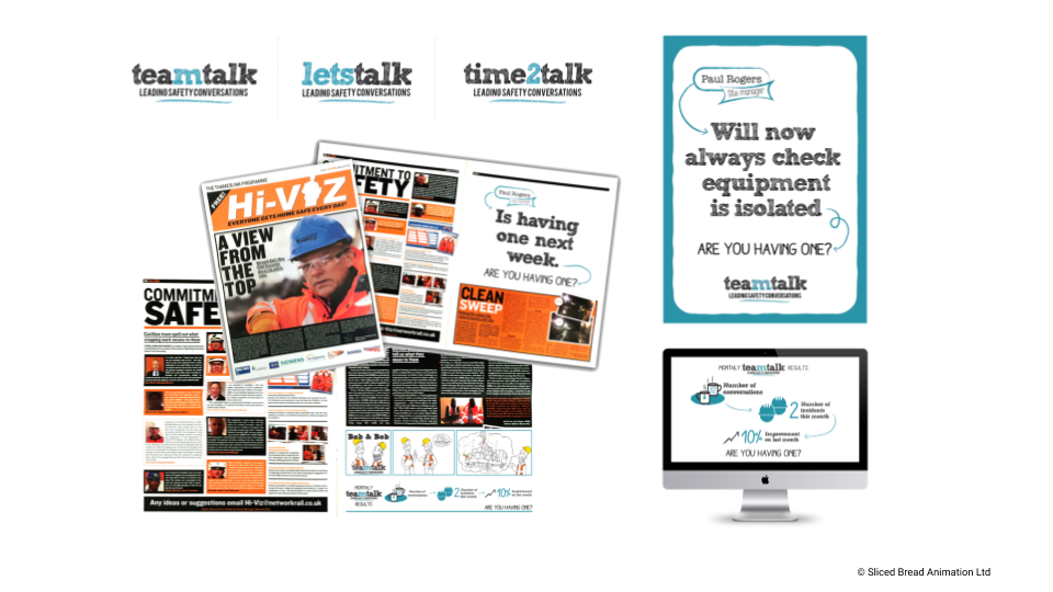 Various Marketing Material for time2talk Campaign