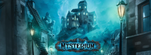 The title and box are of the board game Mysterium