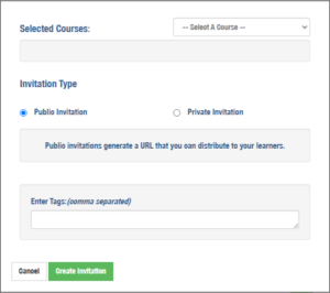 Invitation Dialogue